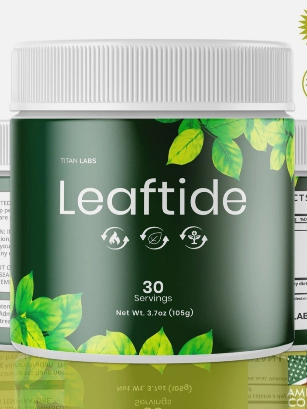 (1 Pack) Leaftide Powder Weight Management Support Formula Leaf Tide 30 Servings
